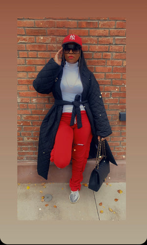 Vintage Diamond Quilted Jacket