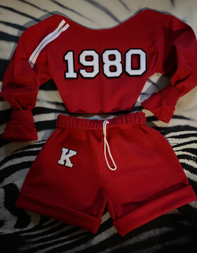 Vintage Yolo Jogger Short Set
