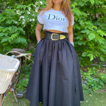 Load image into Gallery viewer, Vintage Hight Waisted Maxi Skirt (One Size)