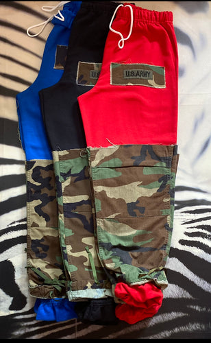 Vintage Camo Joggers (Men Sizes)