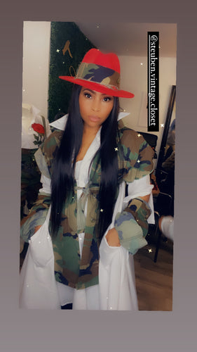 Vintage Camo Jacket Vest