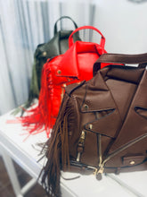 Load image into Gallery viewer, Vintage “Fringed” Jacket Bag