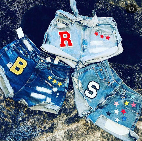 Vintage “Top Gun” Denim Shorts